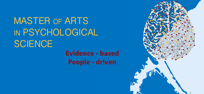Master of Arts in Psychological Science. Evidence Based, People Driven.